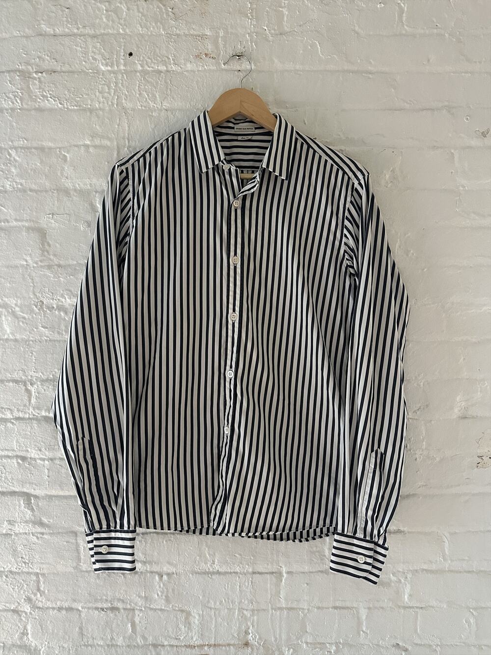 Dries Van Noten Striped Button Up Shirt